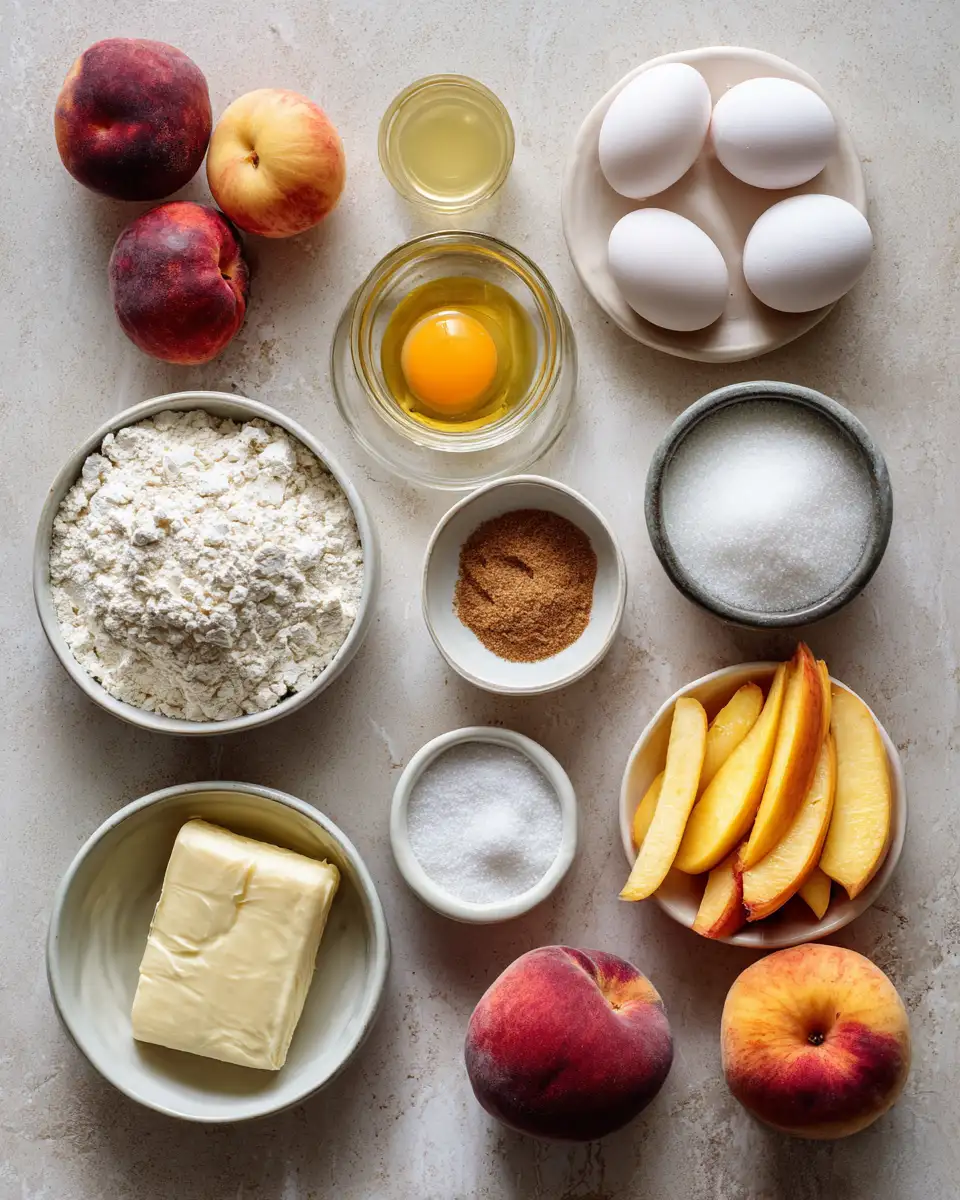 Sweet Symphony: Perfecting the Peach Vanilla Bean Galette 4 Ingredients for Sweet Symphony: Perfecting the Peach Vanilla Bean Galette