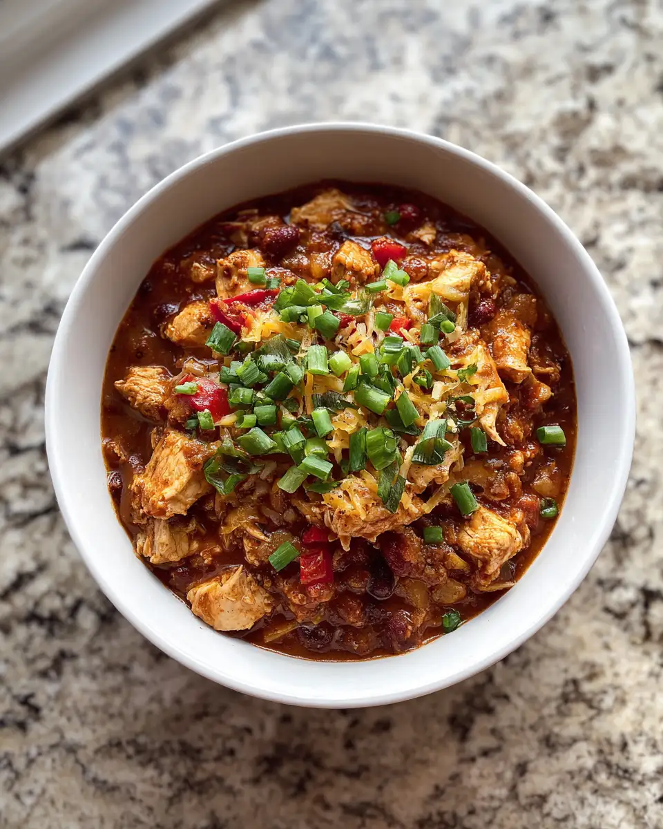Cozy Up with a Bowl of Pumpkin Chicken Chili Bliss 6 Final dish - Cozy Up with a Bowl of Pumpkin Chicken Chili Bliss