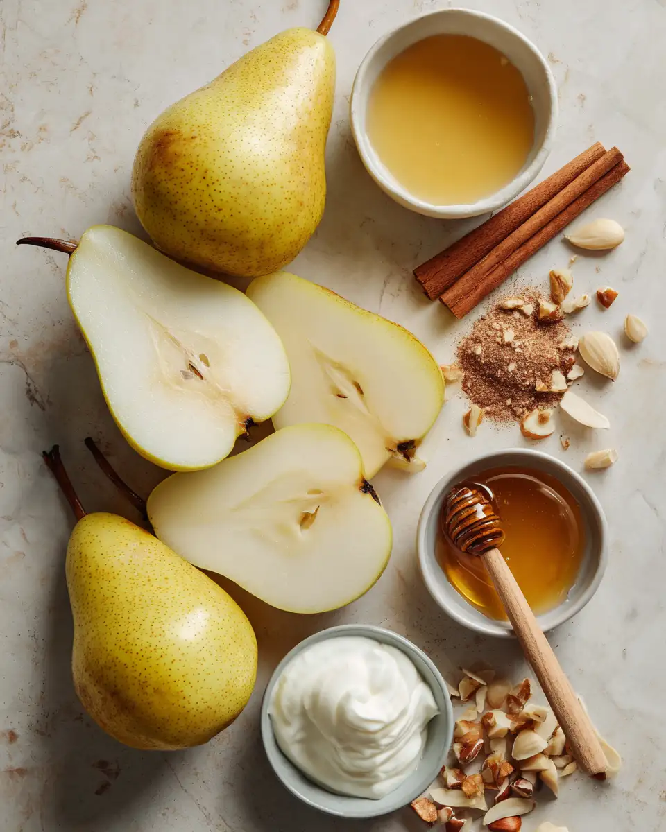 Ingredients for Irresistibly Delicious: Your Ultimate Roasted Pears Recipe