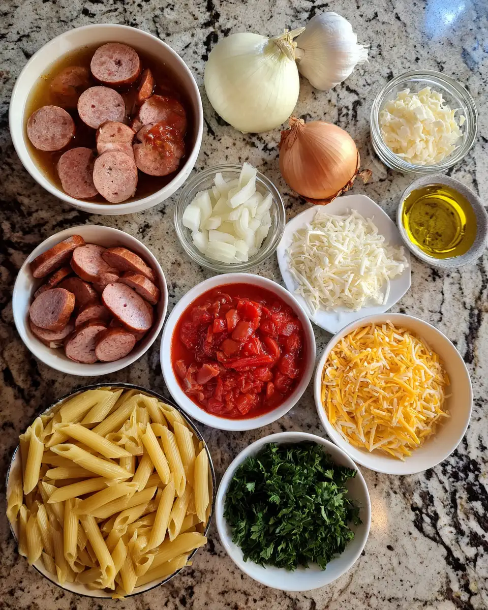 Ingredients for Irresistible Rotel Sausage & Cream Cheese Crescents: A Flavor Explosion in Every Bite