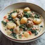 Creamy Sausage Gnocchi Soup: A Comforting Bowl of Deliciousness - Featured Image