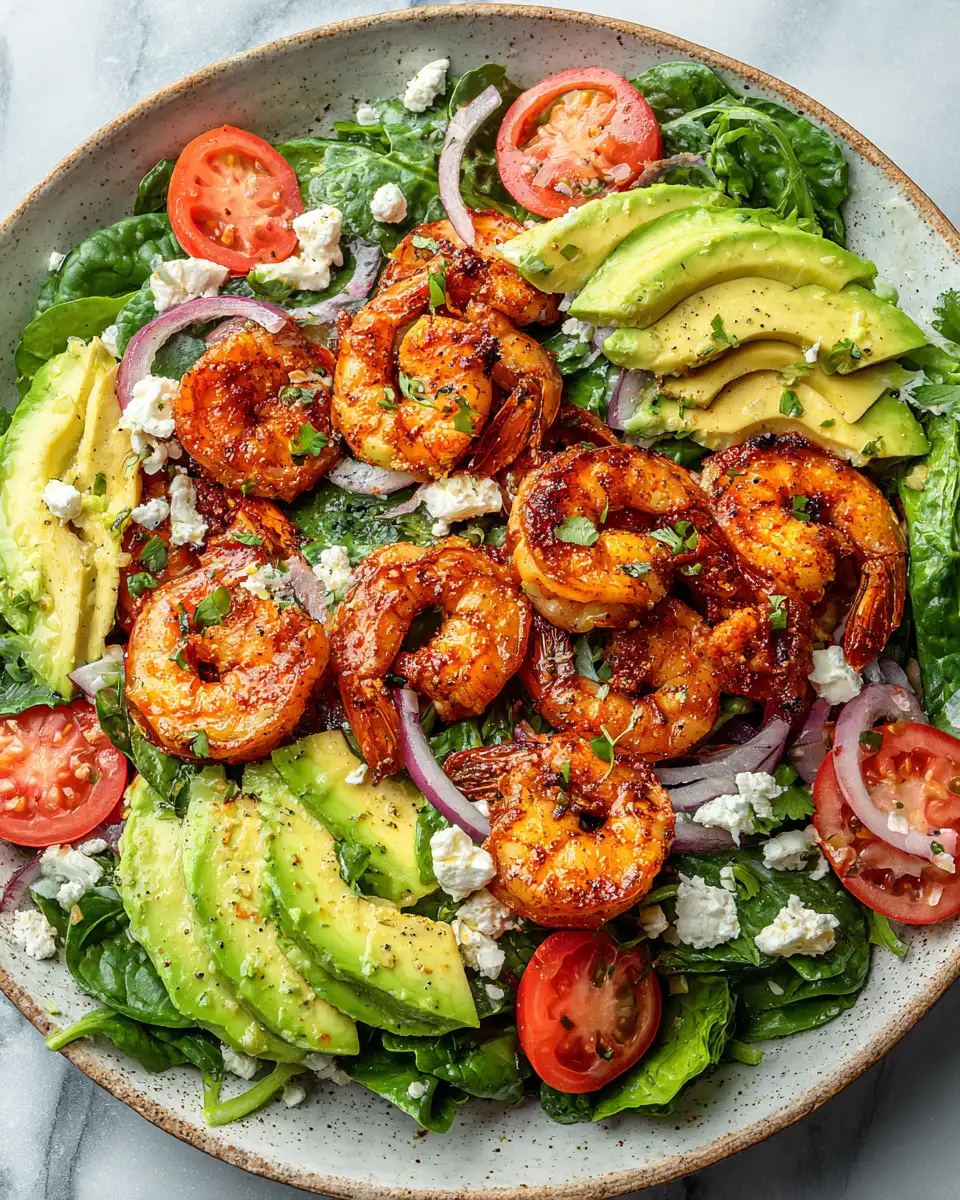 Zesty Shrimp and Avocado Salad: A Refreshing Twist on a Classic Dish 6 Final dish - Zesty Shrimp and Avocado Salad: A Refreshing Twist on a Classic Dish