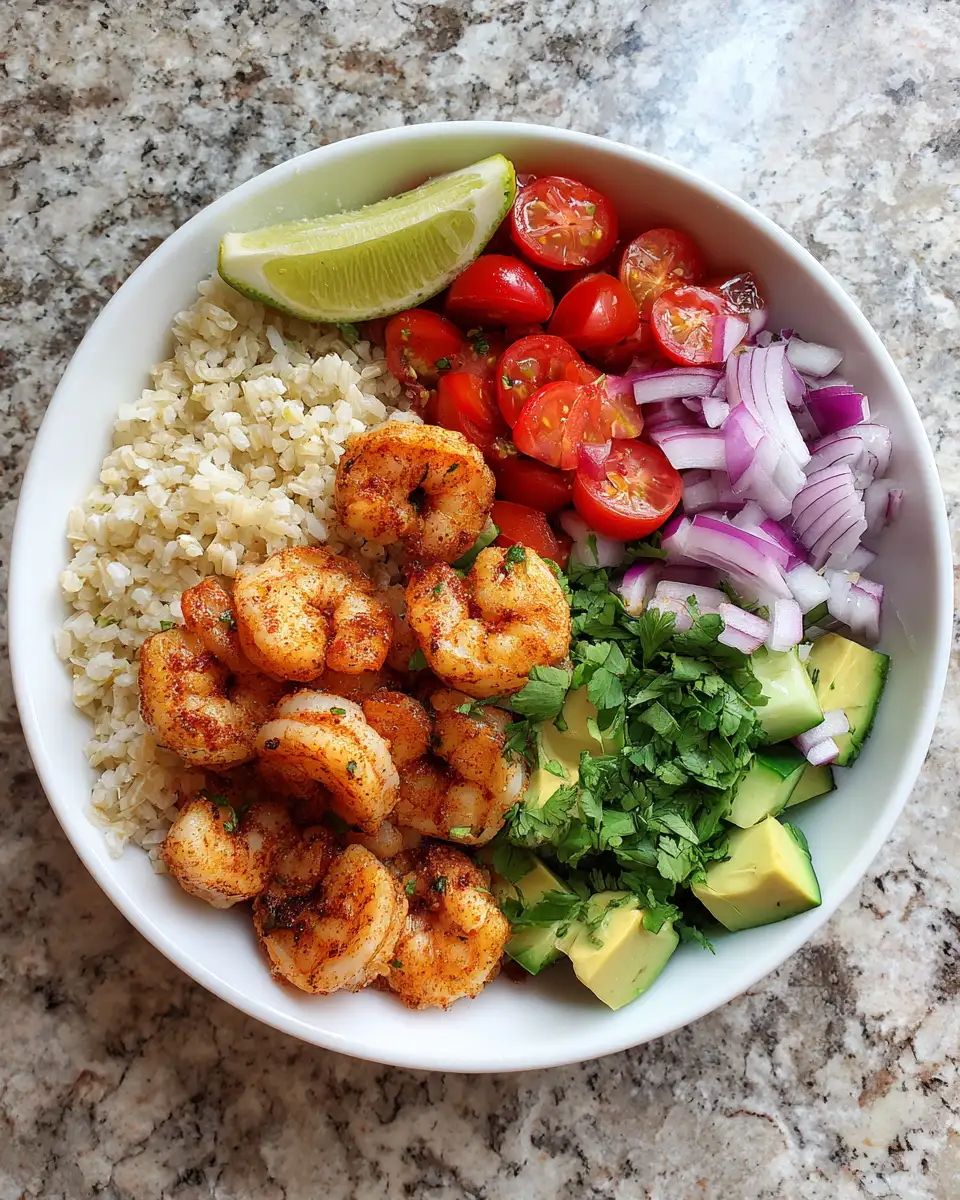 Effortless Shrimp Bowl Meal Prep for a Flavor-Packed Week 4 Ingredients for Effortless Shrimp Bowl Meal Prep for a Flavor-Packed Week
