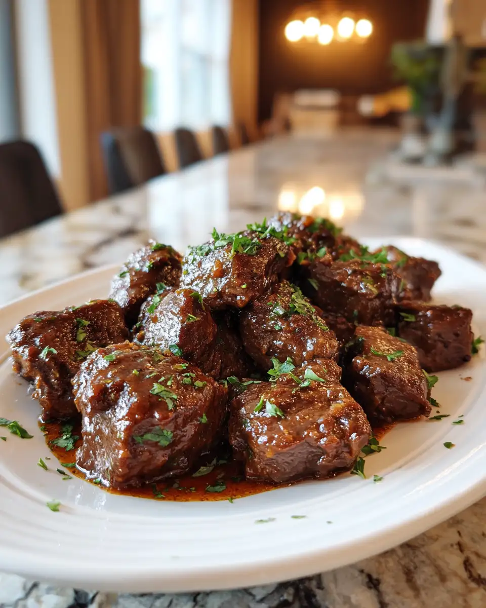 Savor the Flavor: Slow Cooker BBQ Beef Tips for Effortless Gourmet Dining 6 Final dish - Savor the Flavor: Slow Cooker BBQ Beef Tips for Effortless Gourmet Dining