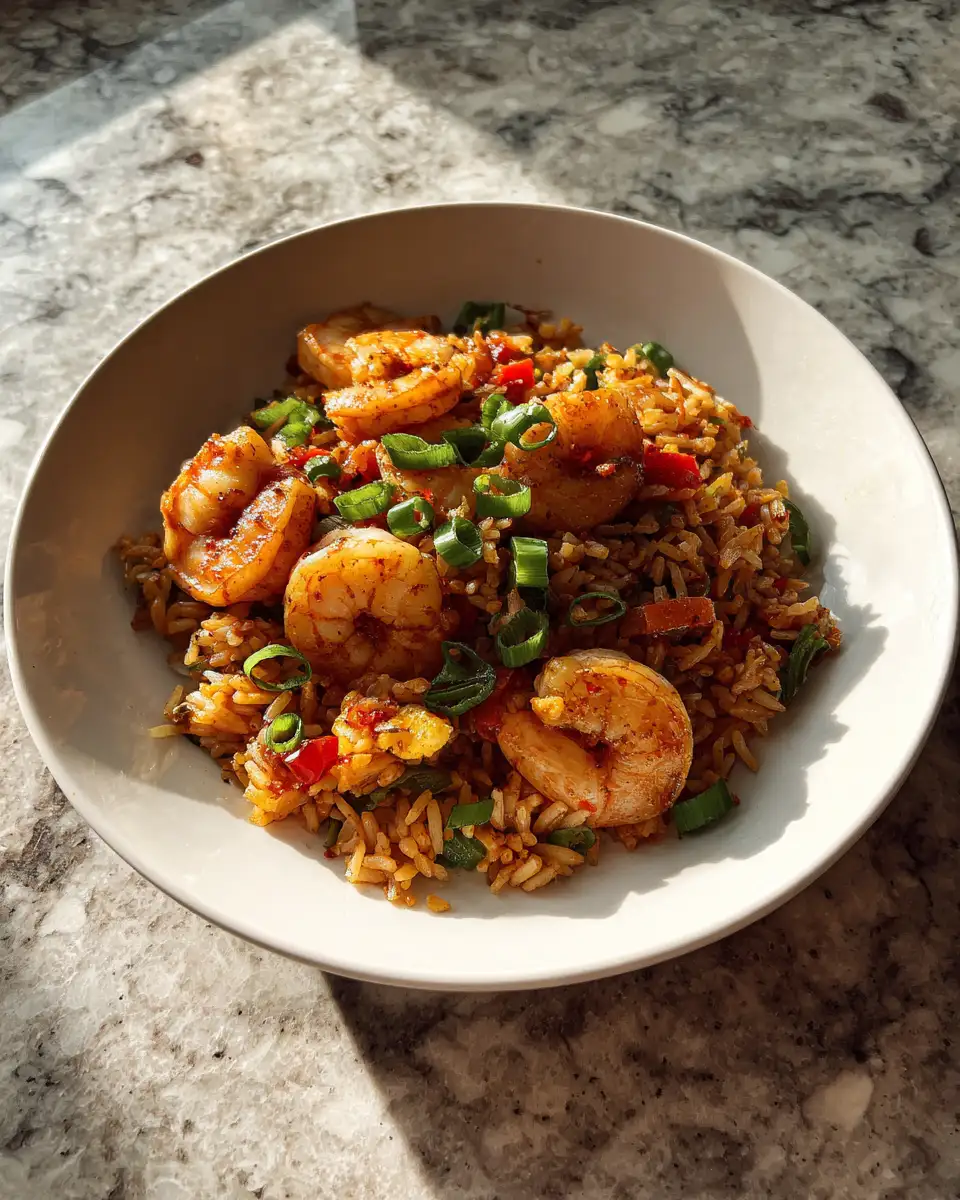 Sizzle and Spice: Discover the Irresistible Cajun Shrimp Rice Skillet - Featured Image