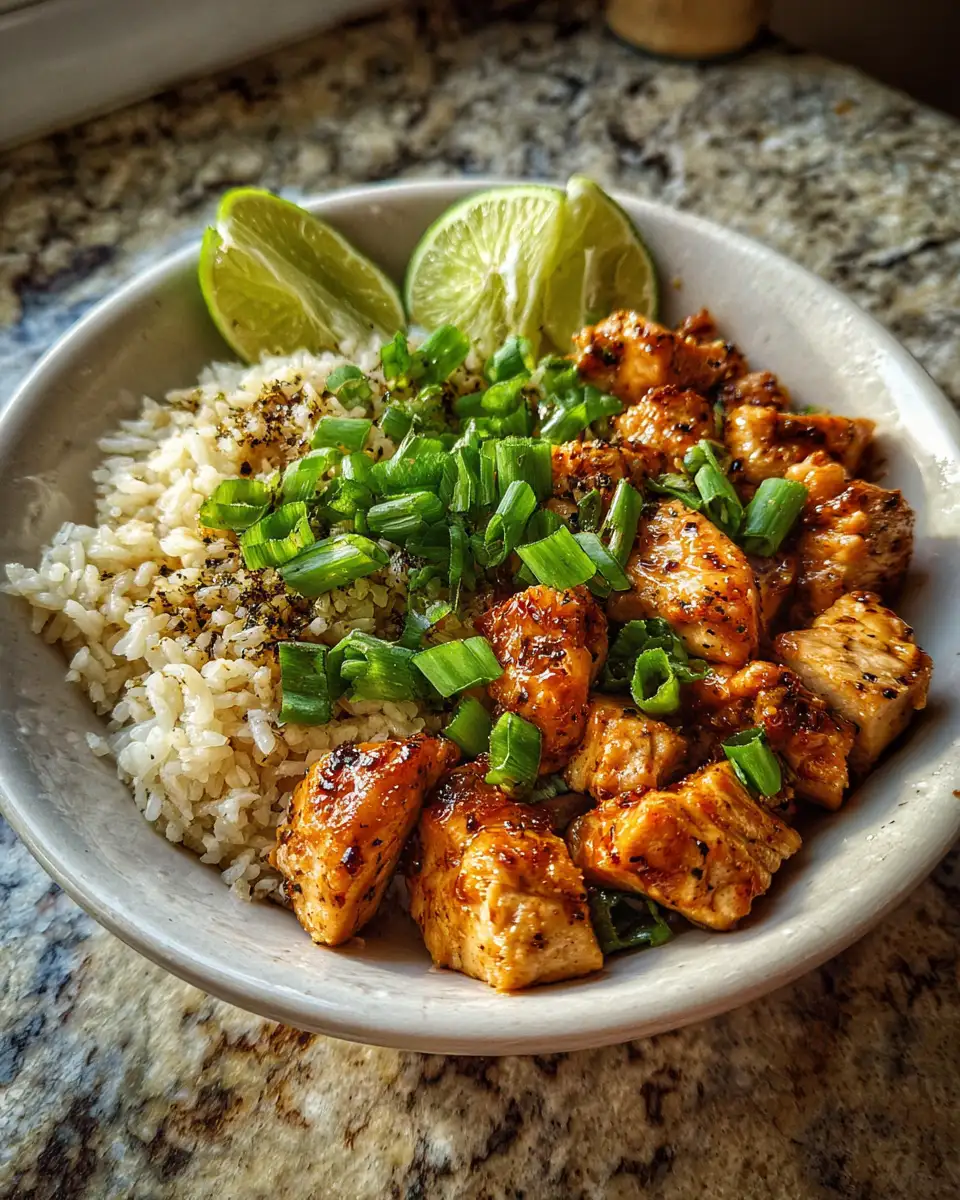 Ingredients for Savor the Heat with Our Spicy Garlic Chicken Bowl Delight