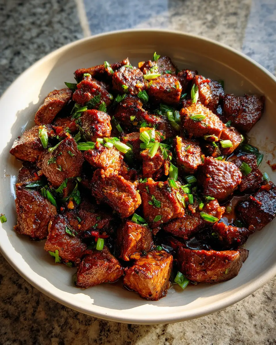 Sizzling Steak Bites Dinner: A Flavorful Feast in Every Bite 6 Final dish - Sizzling Steak Bites Dinner: A Flavorful Feast in Every Bite