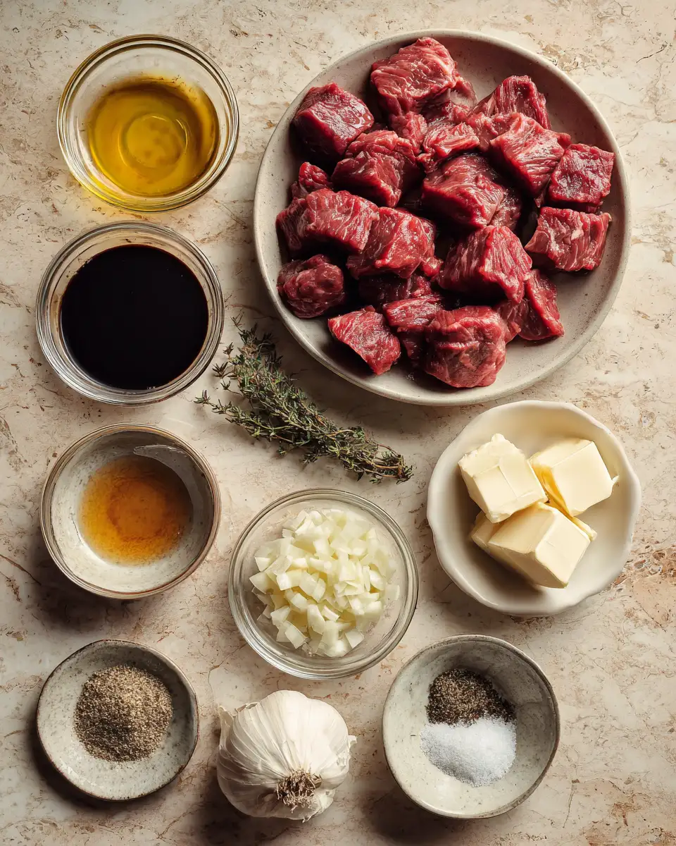 Sizzling Steak Bites Dinner: A Flavorful Feast in Every Bite 4 Ingredients for Sizzling Steak Bites Dinner: A Flavorful Feast in Every Bite