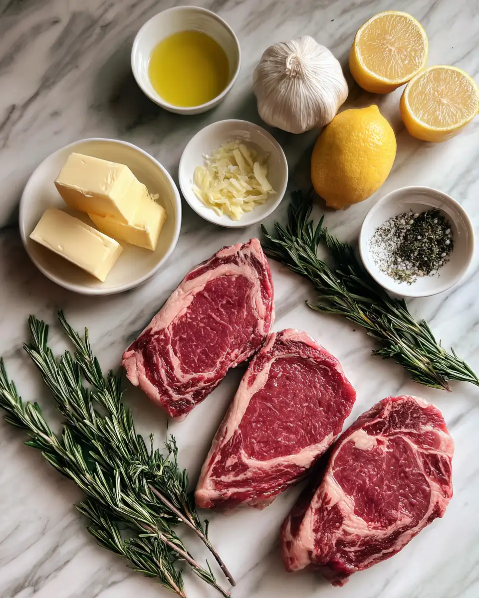 Ingredients for Effortless Gourmet: Your Go-To Steak Dinner Easy Recipe