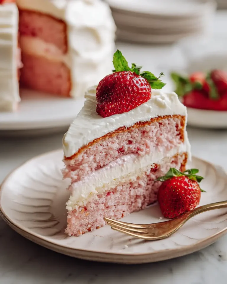 Effortless Strawberry Cake Recipe for Sweet Success - Featured Image