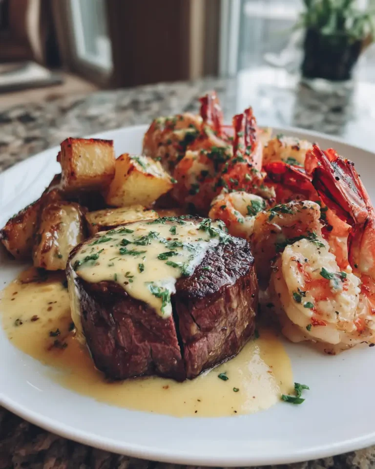 Savor the Ultimate Surf and Turf with Luxurious Creamy Garlic Sauce - Featured Image