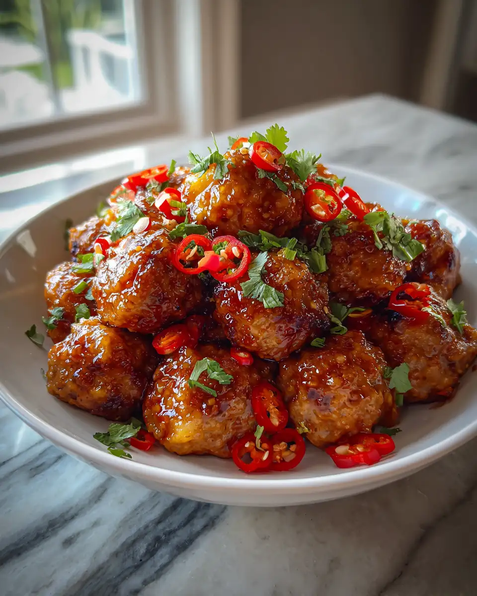Sweet Chili Pineapple Meatballs: A Tropical Twist on Classic Comfort - Featured Image