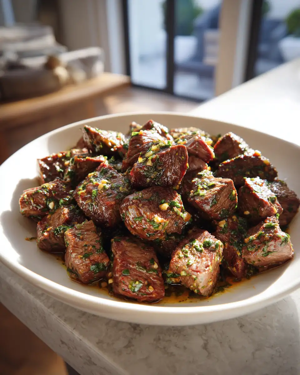 Melt-in-Your-Mouth Magic: Tender Garlic Butter Steak Bites - Featured Image