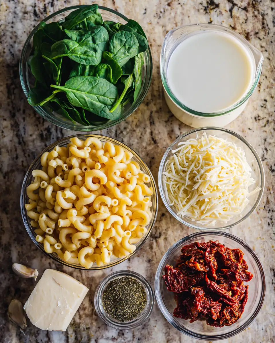 Ingredients for Indulge in Comfort: Discover the Ultimate Tuscan Mac Cheese Bliss