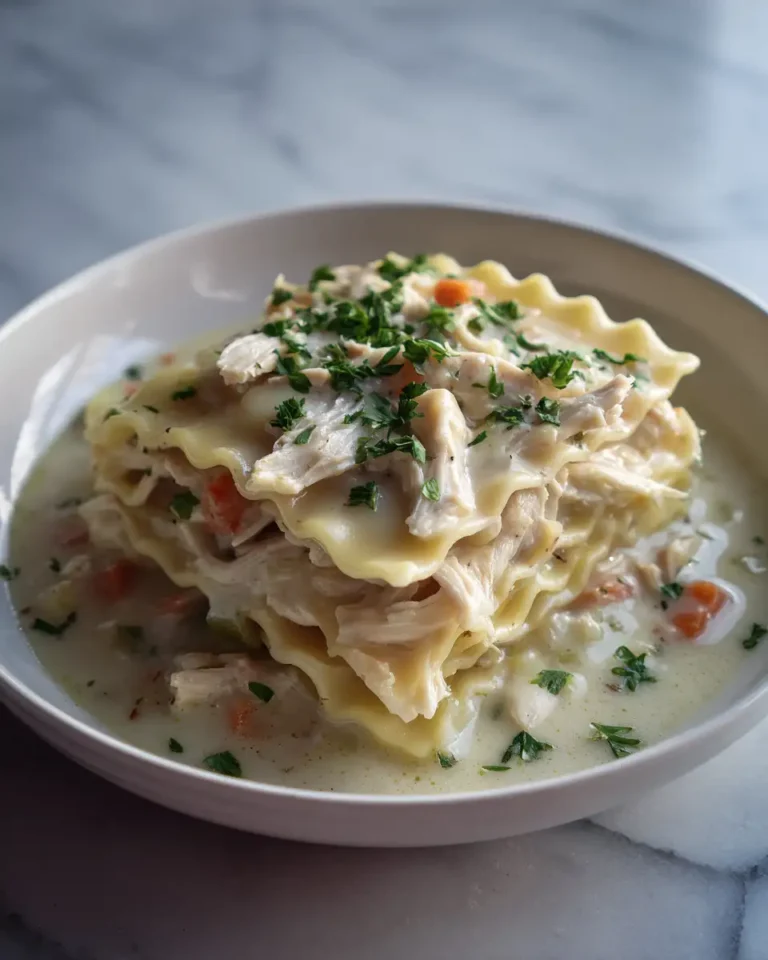 Creamy Comfort in a Bowl: White Chicken Lasagna Soup Delight - Featured Image