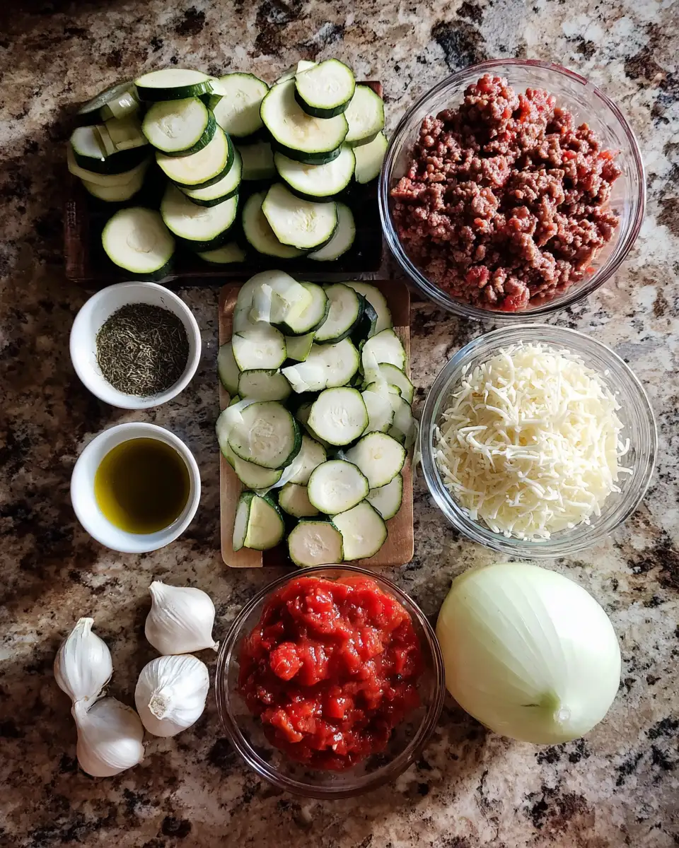 Sizzle and Zest: Unleash Flavor with Zucchini Beef Skillet 4 Ingredients for Sizzle and Zest: Unleash Flavor with Zucchini Beef Skillet