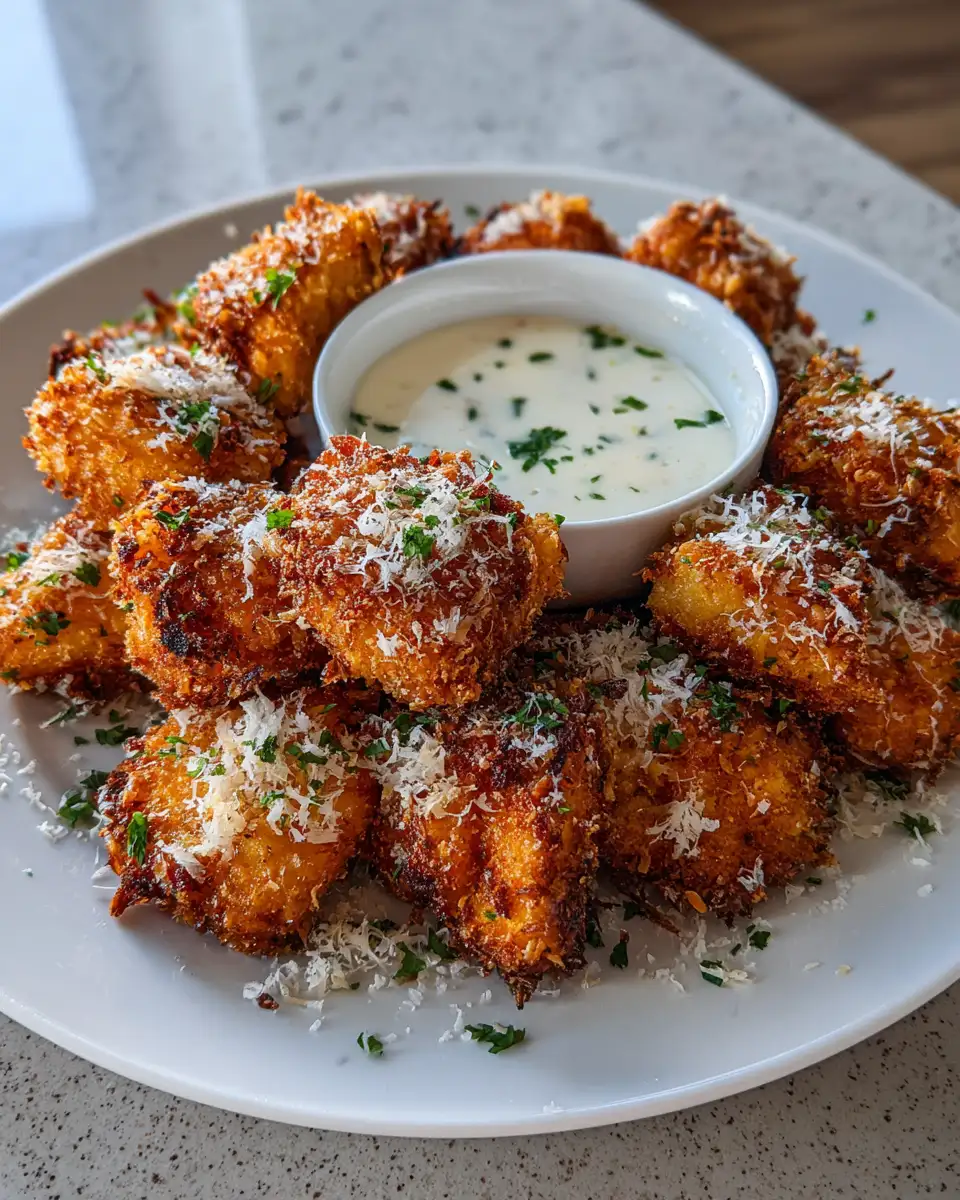 Home 6 Crispy Parmesan Garlic Chicken Bites That Will Steal the Show