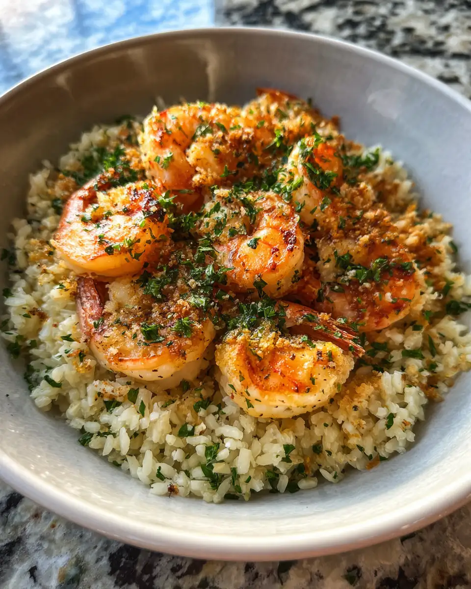 Savor the Flavor: Garlic Butter Shrimp Rice Bowl Bliss 6 Final dish - Savor the Flavor: Garlic Butter Shrimp Rice Bowl Bliss
