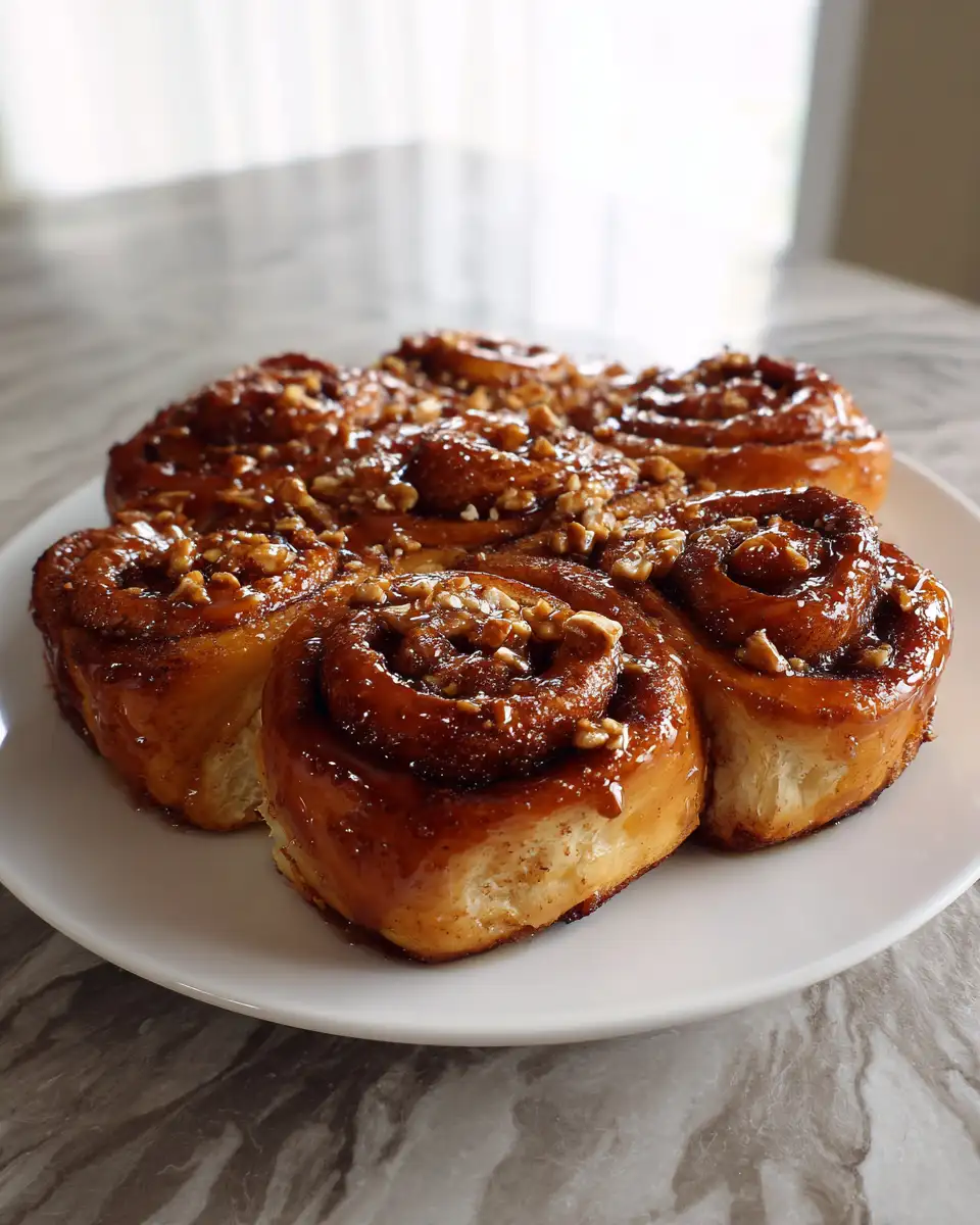 Final dish - Heavenly Brown Butter Cinnamon Rolls A Twist on a Classic Delight