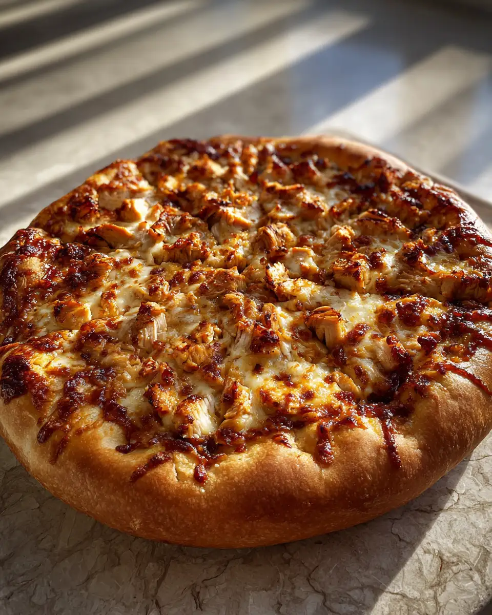 Final dish - Sizzle and Spice: Hot Honey BBQ Chicken Pizza Reinvents a Classic Favorite