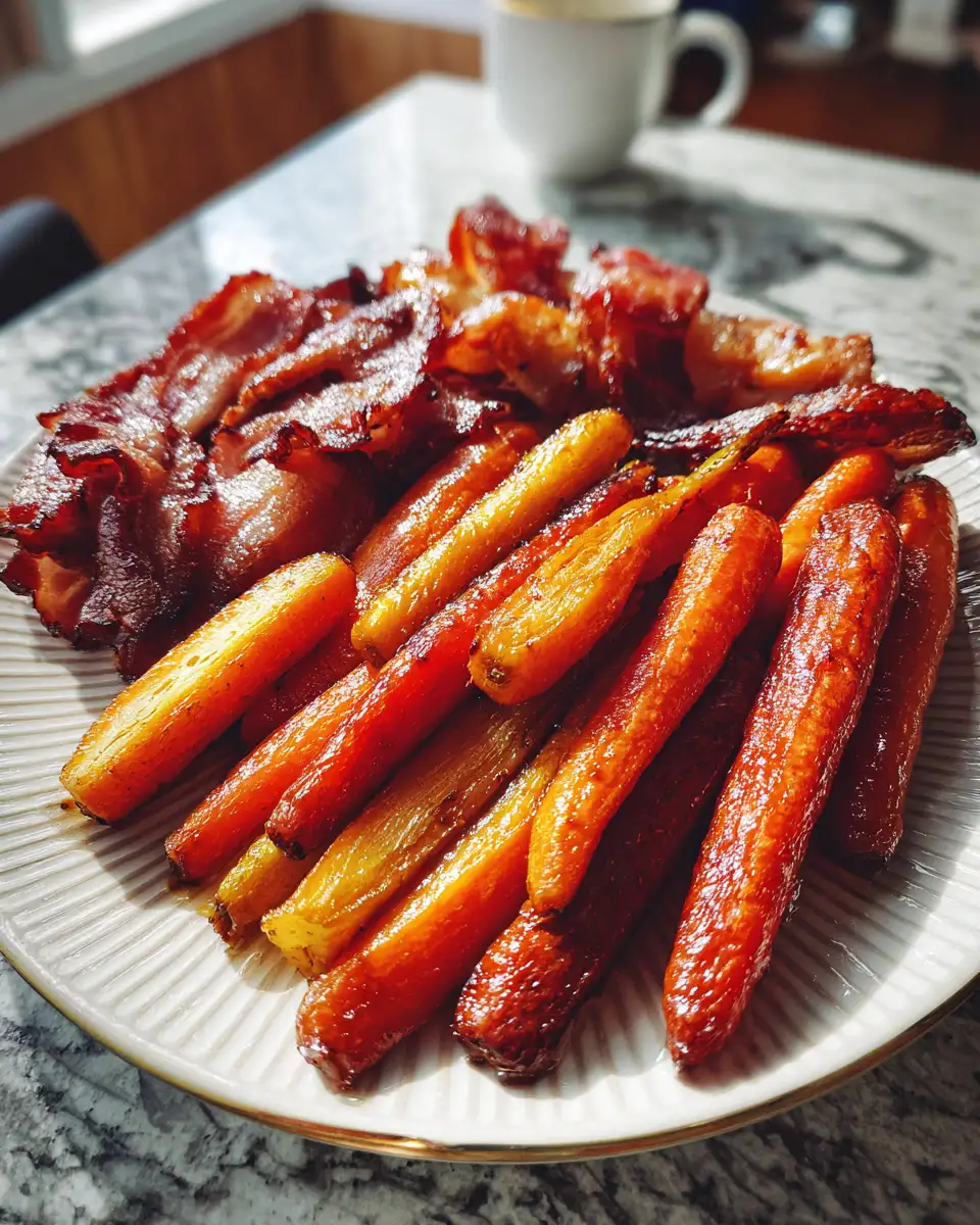 Sweet & Savory Delight: Maple Glazed Bacon Carrots That Steal the Show - Featured Image