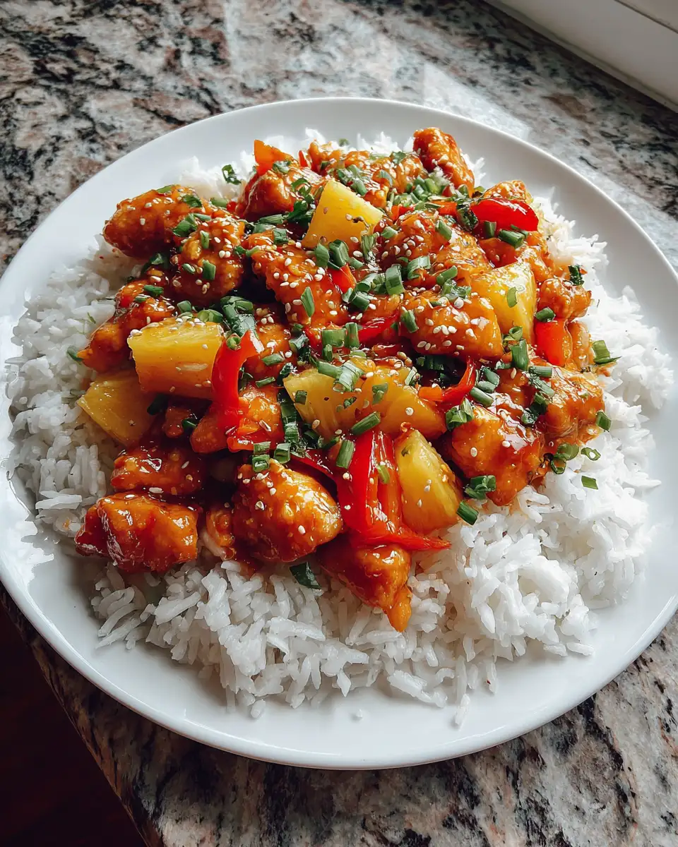 Home 7 Sweet Chili Pineapple Chicken A Tropical Twist on Dinner Delight