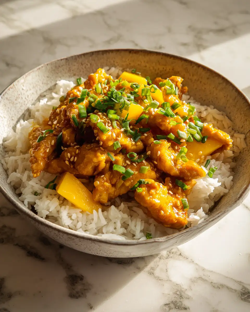 Zesty Asian Mango Chicken: A Flavor Adventure - Featured Image