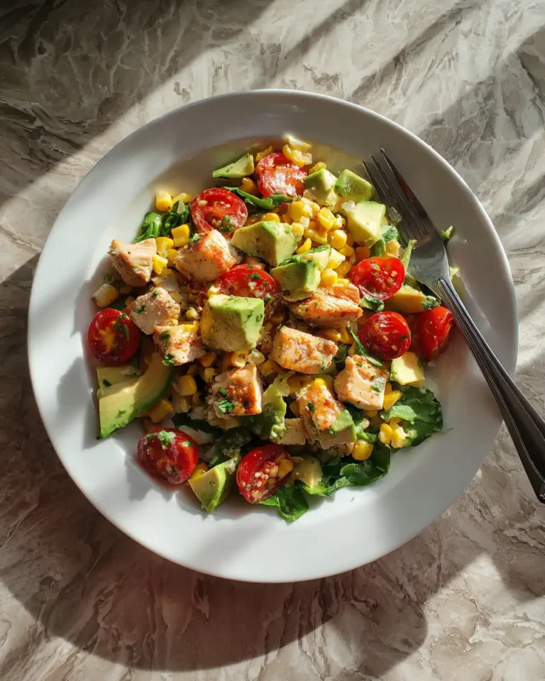 Fresh Flavors Unleashed: Avocado Corn Chicken Salad Extravaganza - Featured Image