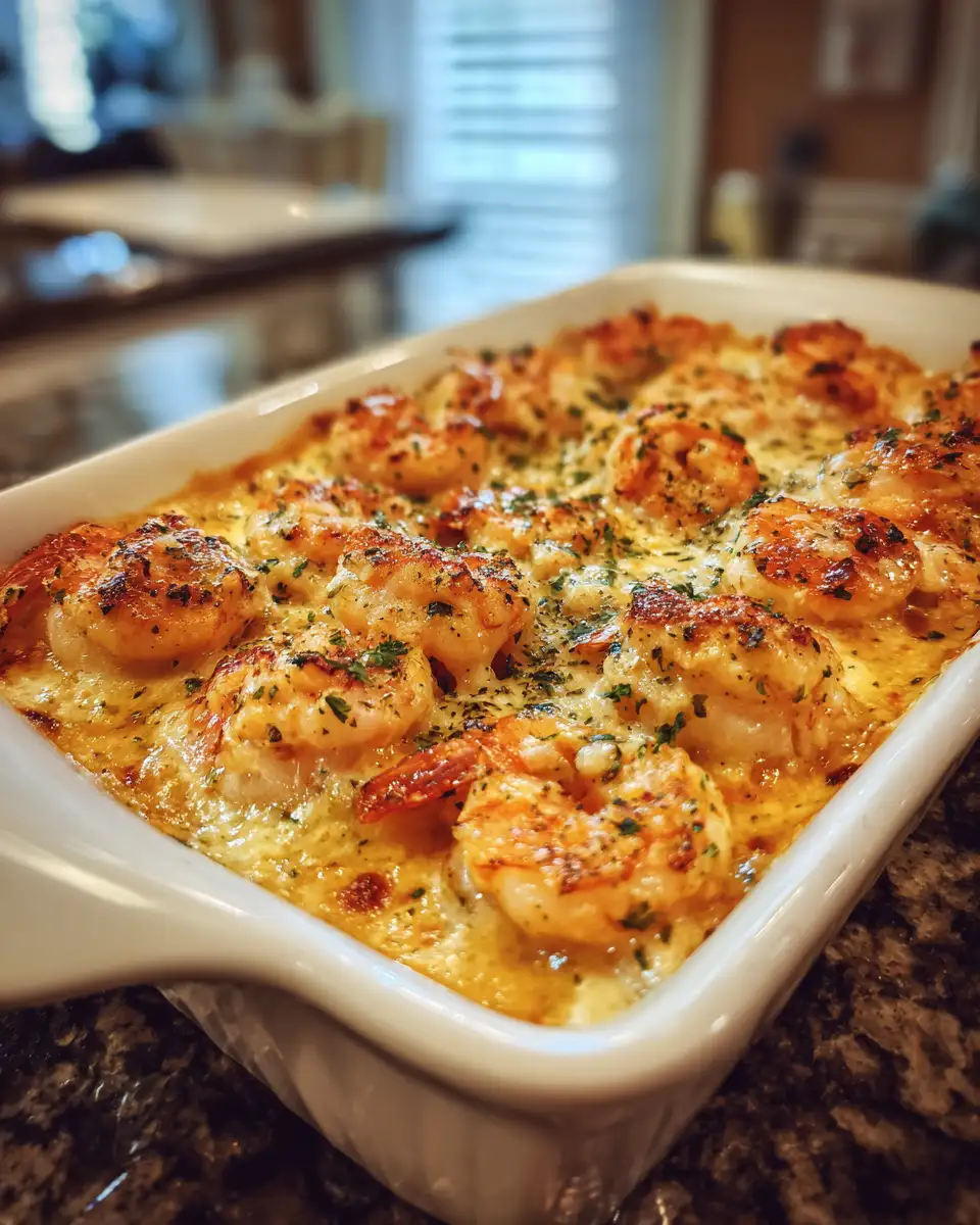 Deliciously Decadent Baked Stuffed Shrimp Casserole to Wow Your Taste Buds 6 Final dish - Deliciously Decadent Baked Stuffed Shrimp Casserole to Wow Your Taste Buds