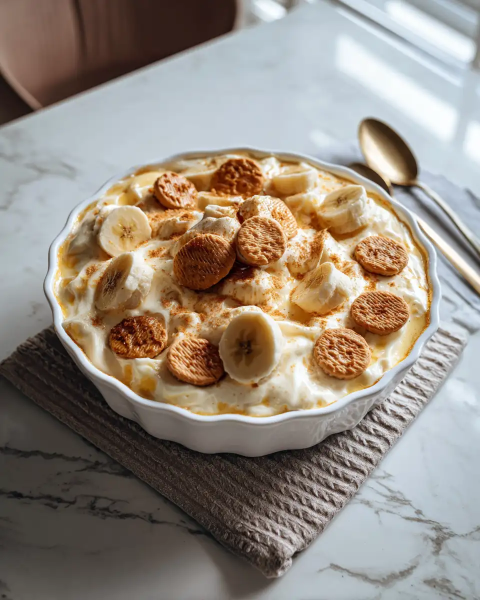 Final dish - Creamy Banana Pudding With Vanilla Wafers: A Classic Dessert Delight