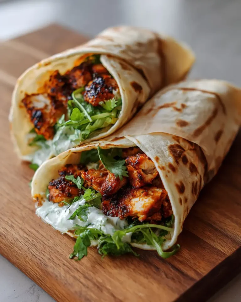 Savor the Flavor: Irresistible BBQ Ranch Chicken Wraps - Featured Image
