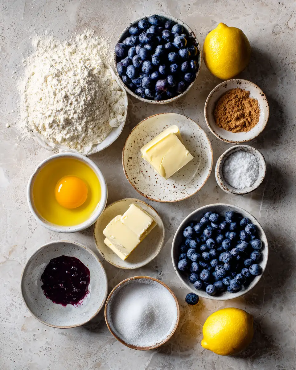 Bursting with Flavor: Irresistible Blueberry Lemon Crumb Bars 4 Ingredients for Bursting with Flavor: Irresistible Blueberry Lemon Crumb Bars
