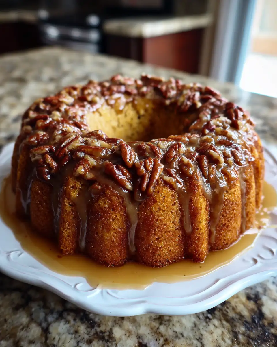 Irresistibly Sweet: Discover the Magic of Brown Sugar Pecan Cake - Featured Image