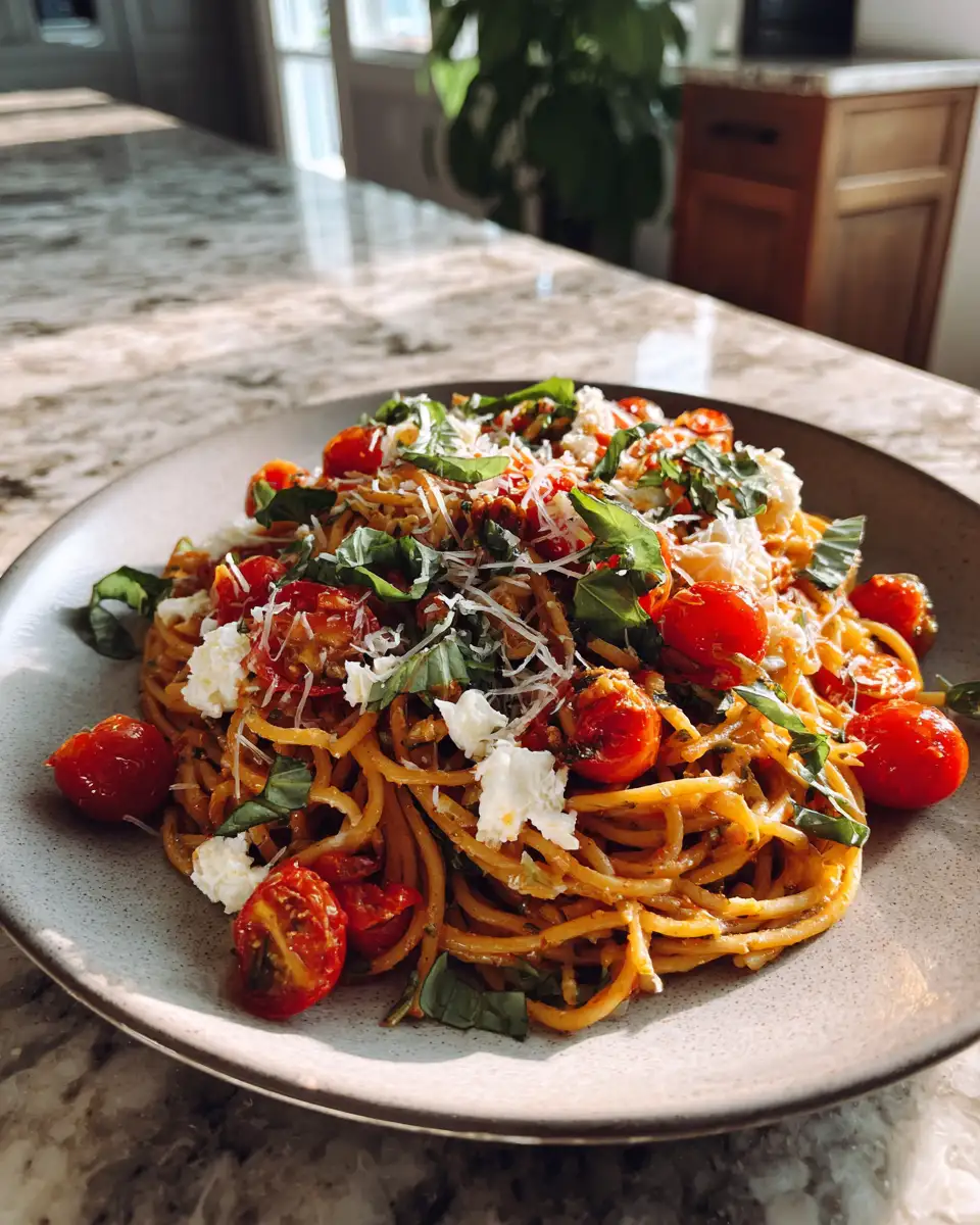 Bruschetta Pasta Bliss A Flavorful Twist on a Classic Favorite - Featured Image