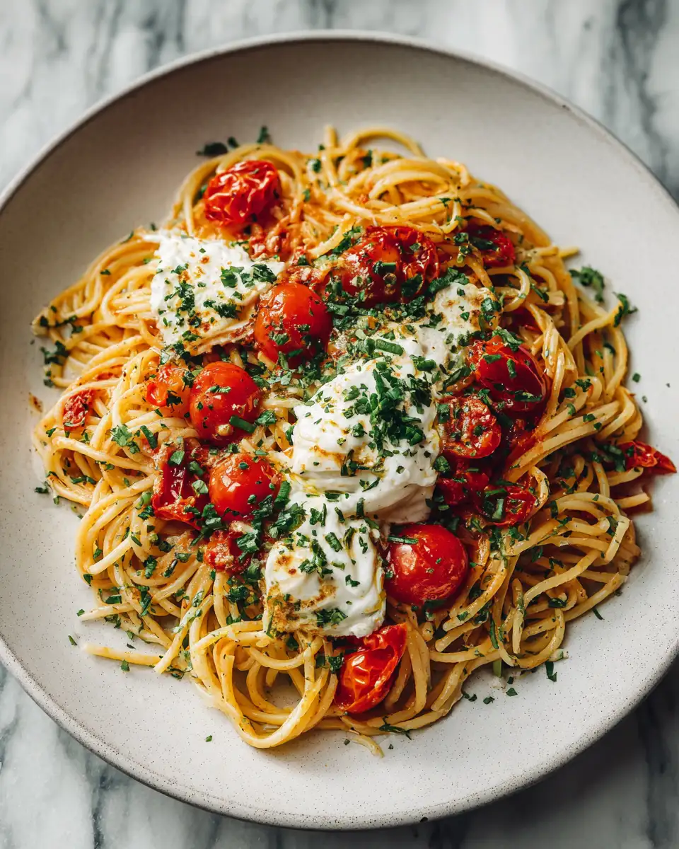 Final dish - Bruschetta Pasta Bliss A Flavorful Twist on a Classic Favorite