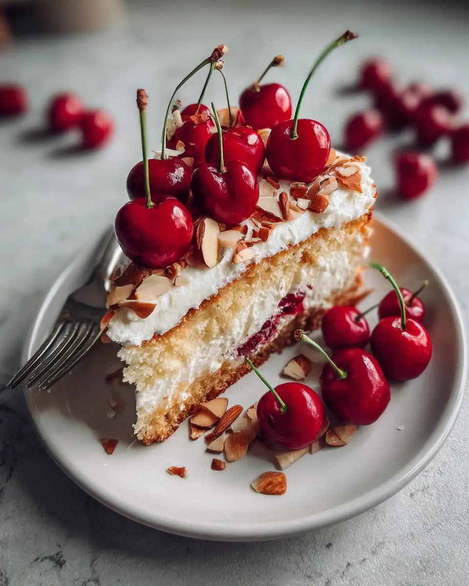 A Slice of Heaven: Discovering the Delight of Cake Cerises & Amandes - Featured Image