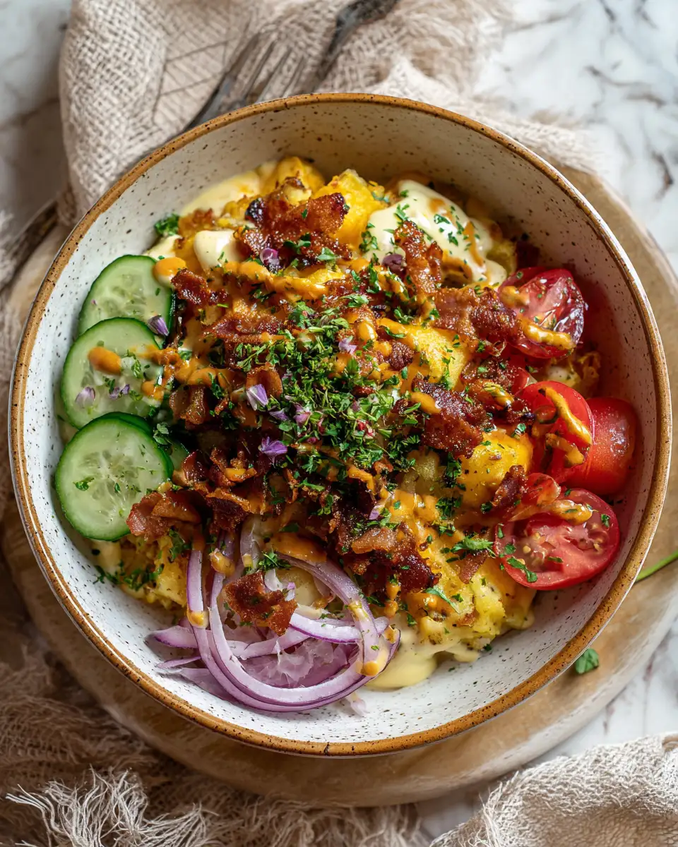 Ultimate Comfort in a Bowl: The Cheeseburger Potato Experience - Featured Image