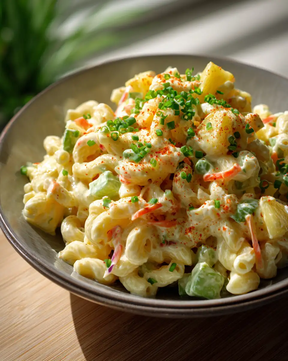 Tropical Twist: Discover the Classic Macaroni Hawaiian Salad - Featured Image