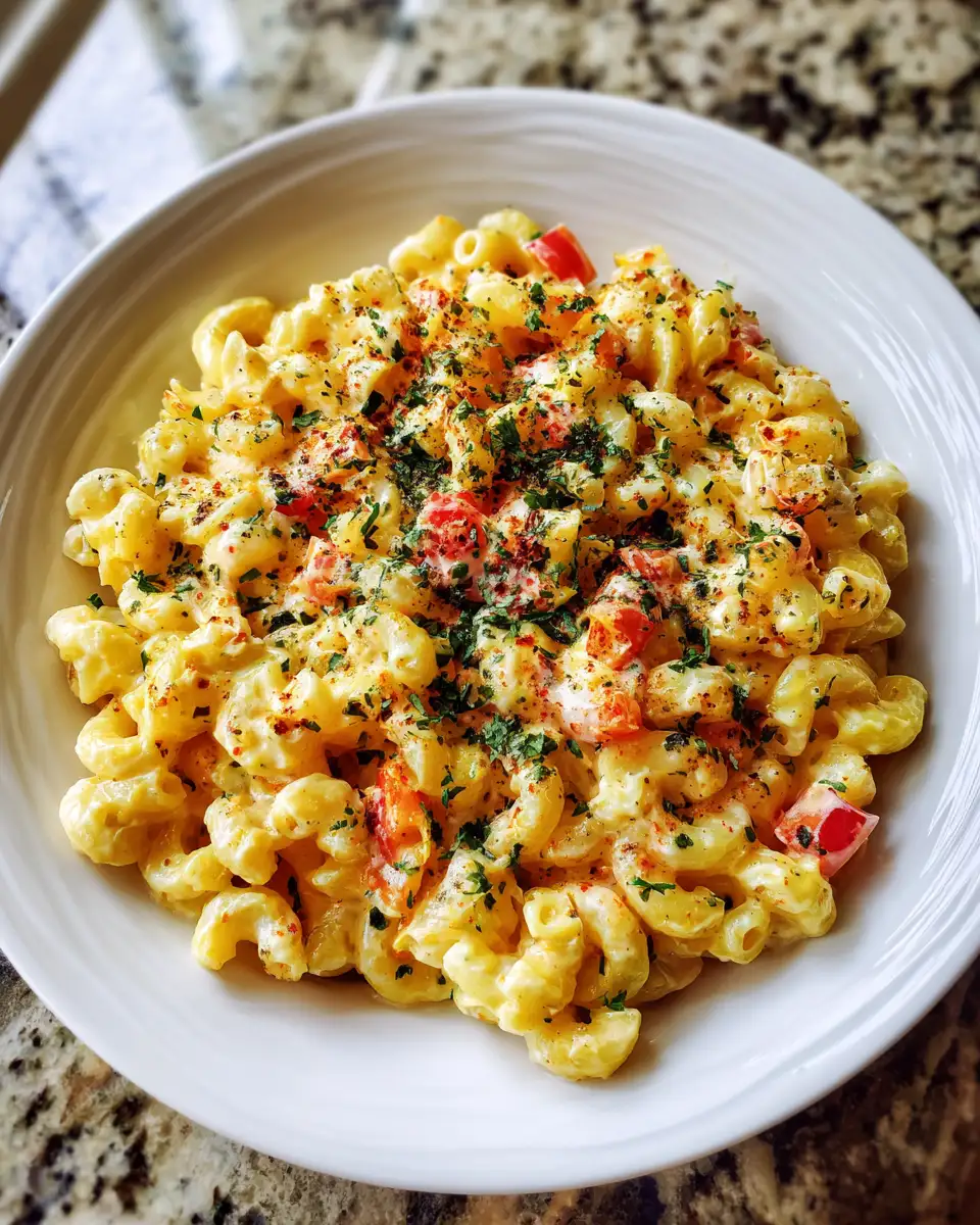 Final dish - Tropical Twist: Discover the Classic Macaroni Hawaiian Salad