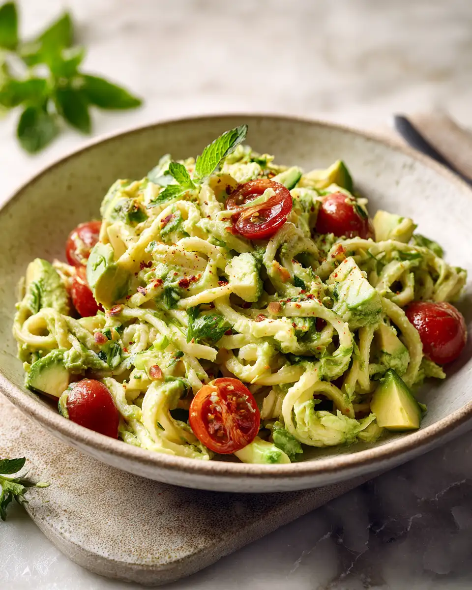 Irresistibly Creamy Avocado Pasta Salad: Your New Go-To Summer Dish - Featured Image