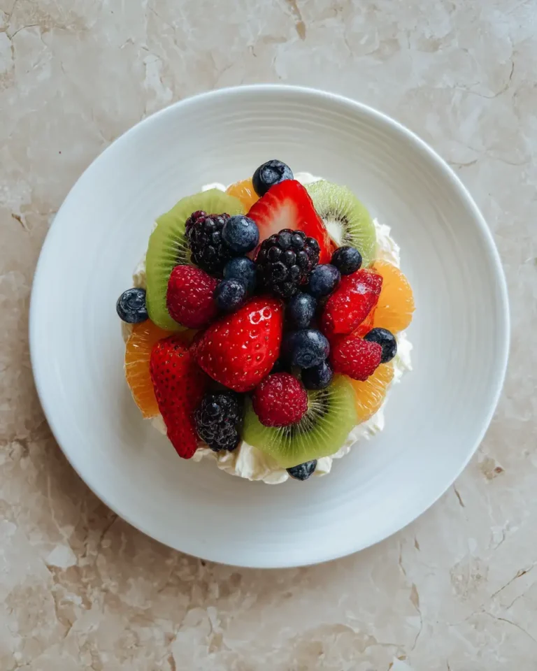 Burst of Flavor: Creamy Berry Citrus Fruit Salad Delight - Featured Image