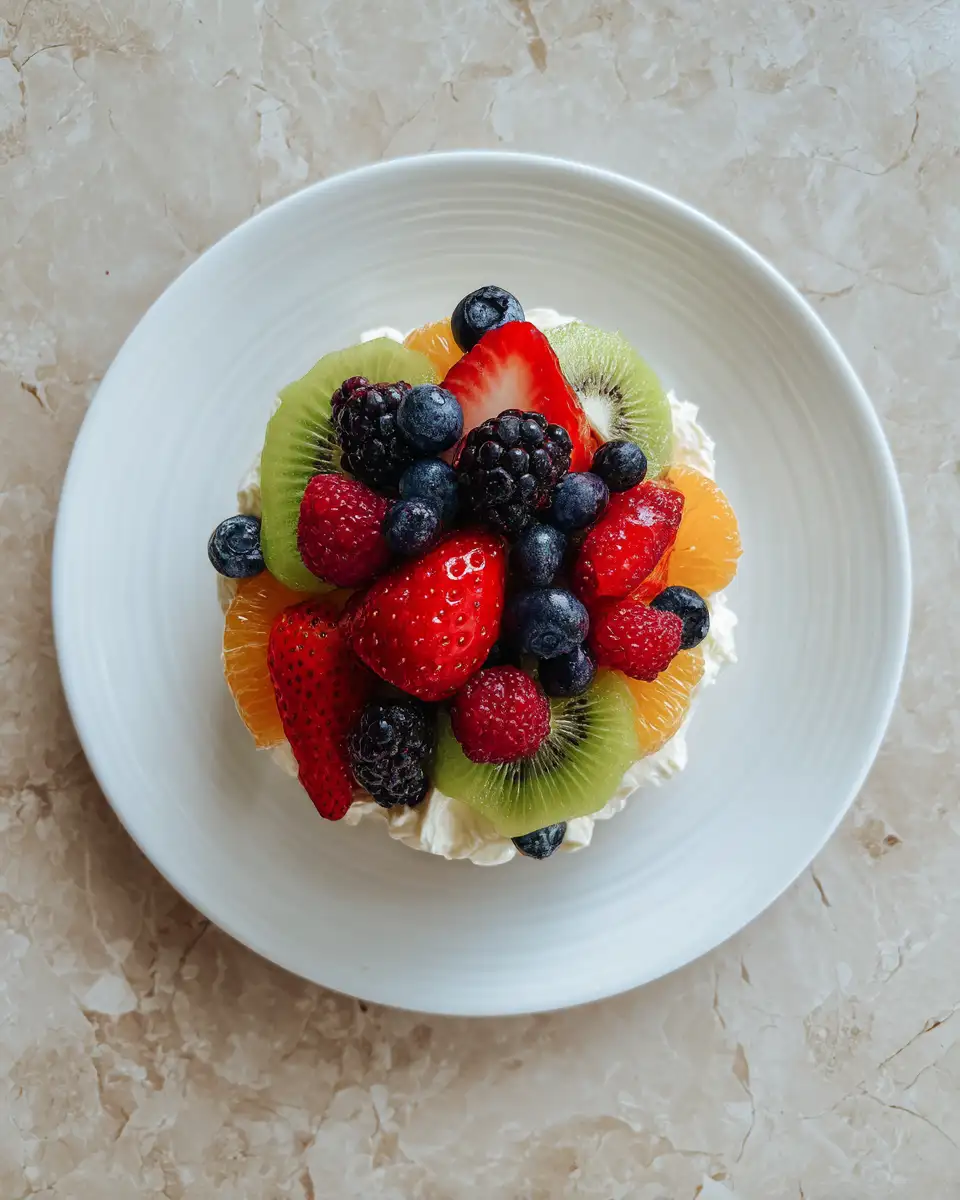Burst of Flavor: Creamy Berry Citrus Fruit Salad Delight - Featured Image