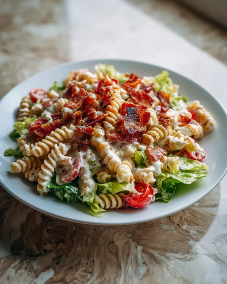 Ultimate Creamy BLT Pasta Salad Delight - Featured Image