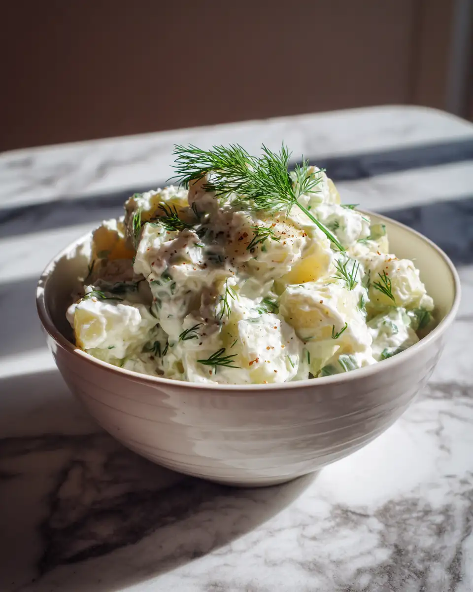 Ultimate Creamy Dill Potato Salad Perfect for Any Picnic - Featured Image