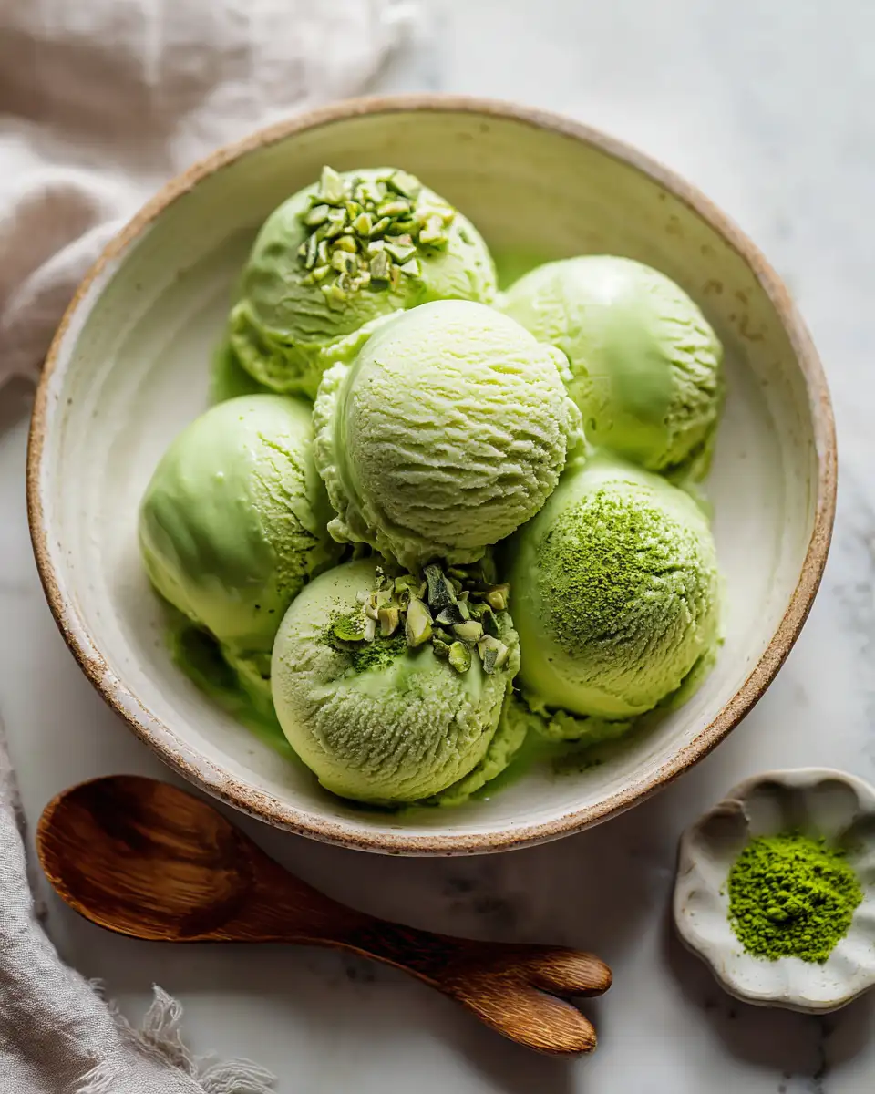 Indulge in a Dream: Creamy Matcha Ice Cream Delight - Featured Image