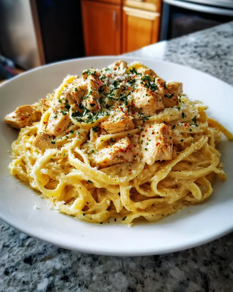 Irresistibly Creamy Parmesan Chicken Pasta Delight - Featured Image
