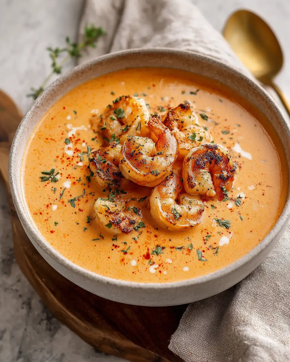 Dive Into Decadence with This Creamy Shrimp Bisque Recipe - Featured Image