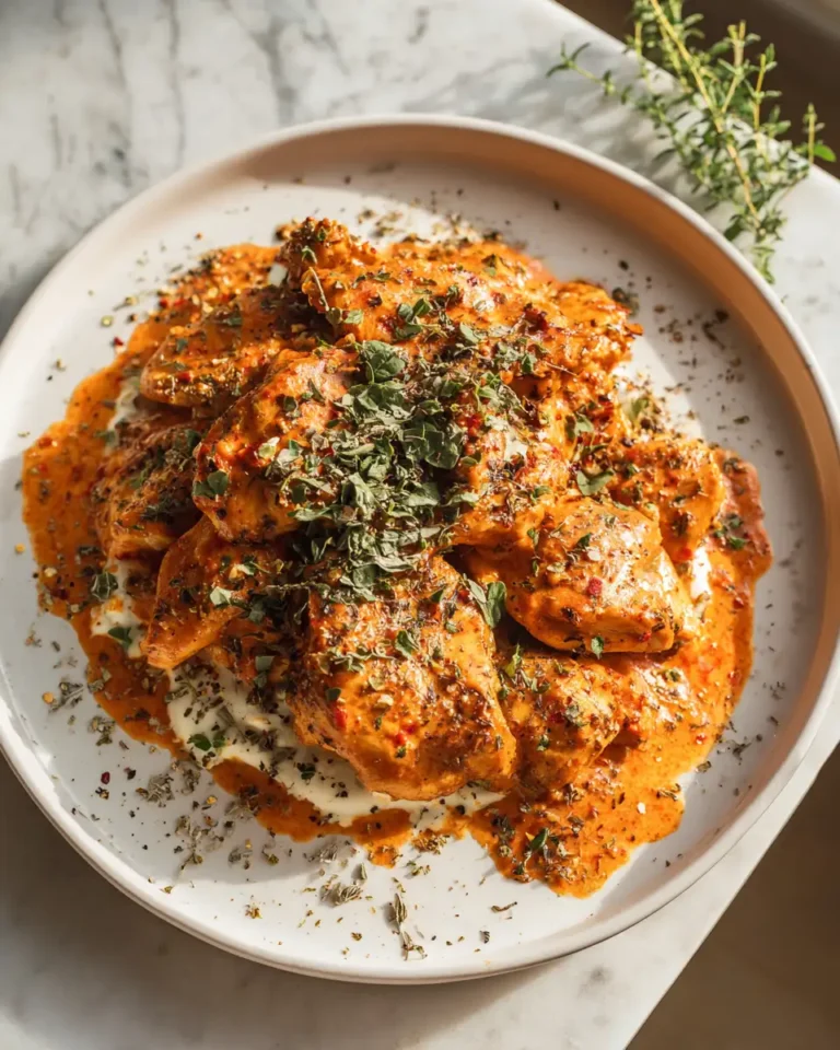 Savory Indulgence: Creamy Tomato Basil Chicken Delight - Featured Image