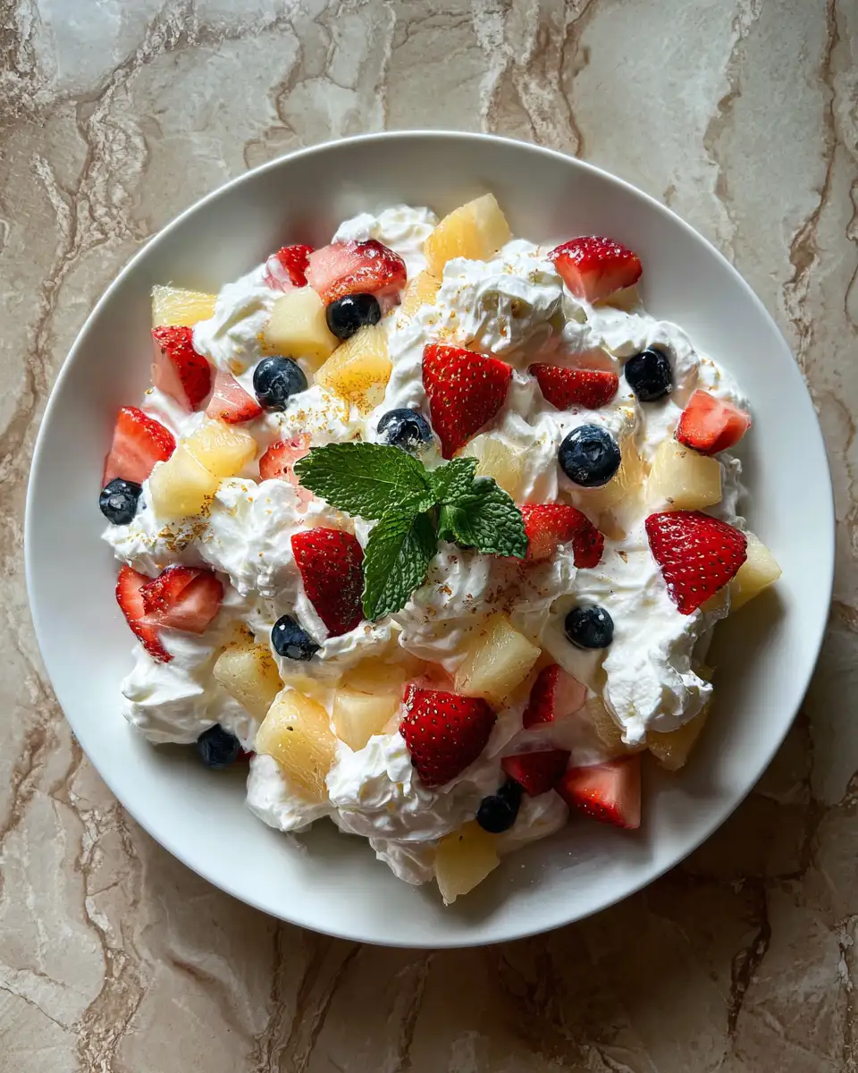 Final dish - Whip Up a Dreamy Delight with Creamy Yogurt Fruit Salad