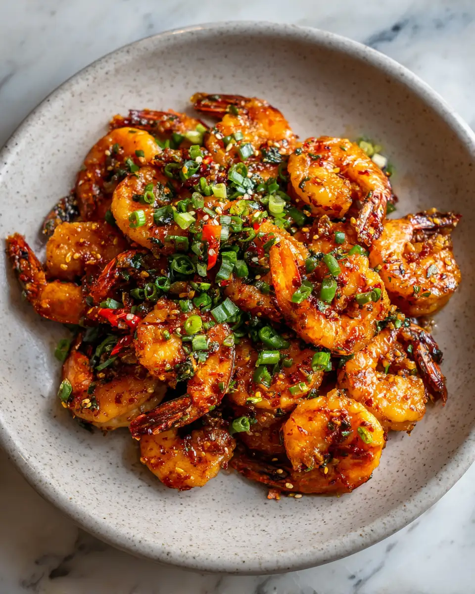 Final dish - Irresistibly Delicious: Crispy Chili Garlic Shrimp That Packs a Flavor Punch